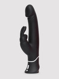 Happy Rabbit Realistic Rechargeable Rabbit Vibrator, Black