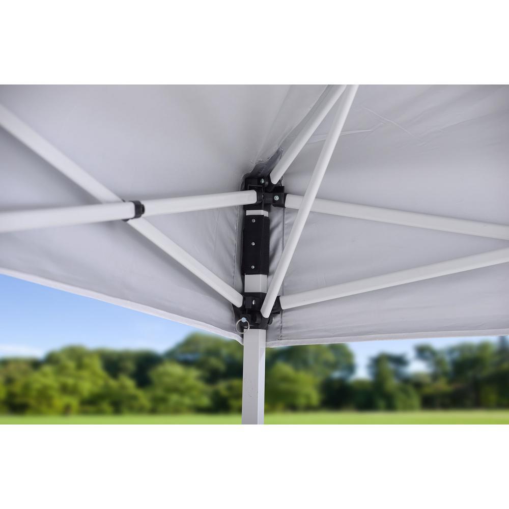 Marketplace 10 ft. x 10 ft. White Instant Canopy