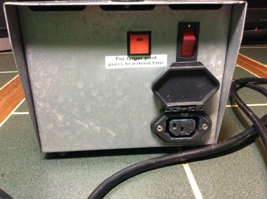 aquabot pool rover 2 pin female socket power supply extended time works
