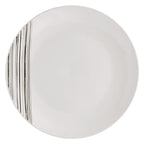 Brushed Lines 16 Piece Dinnerware Set, Service for 4