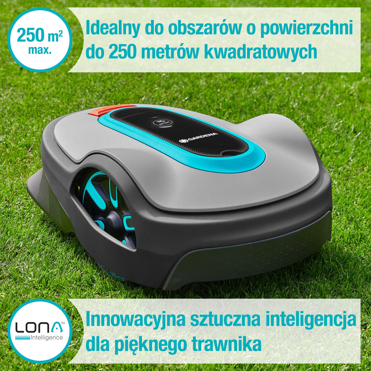 Sileno City Smart Lawnmower 250 m² PL Version