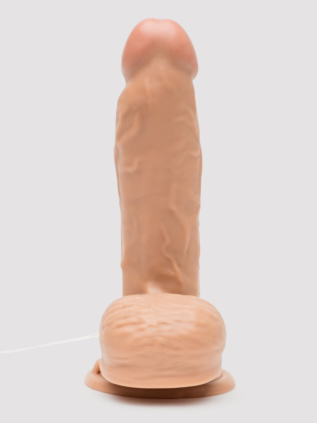 Lifelike Lover Classic Girthy Realistic  Dildo Vibrator 8 Inch, Flesh Tan | Flesh Tan