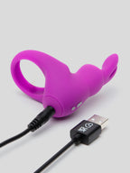 Happy Rabbit Cock Ring Kit (2 Piece), Black
