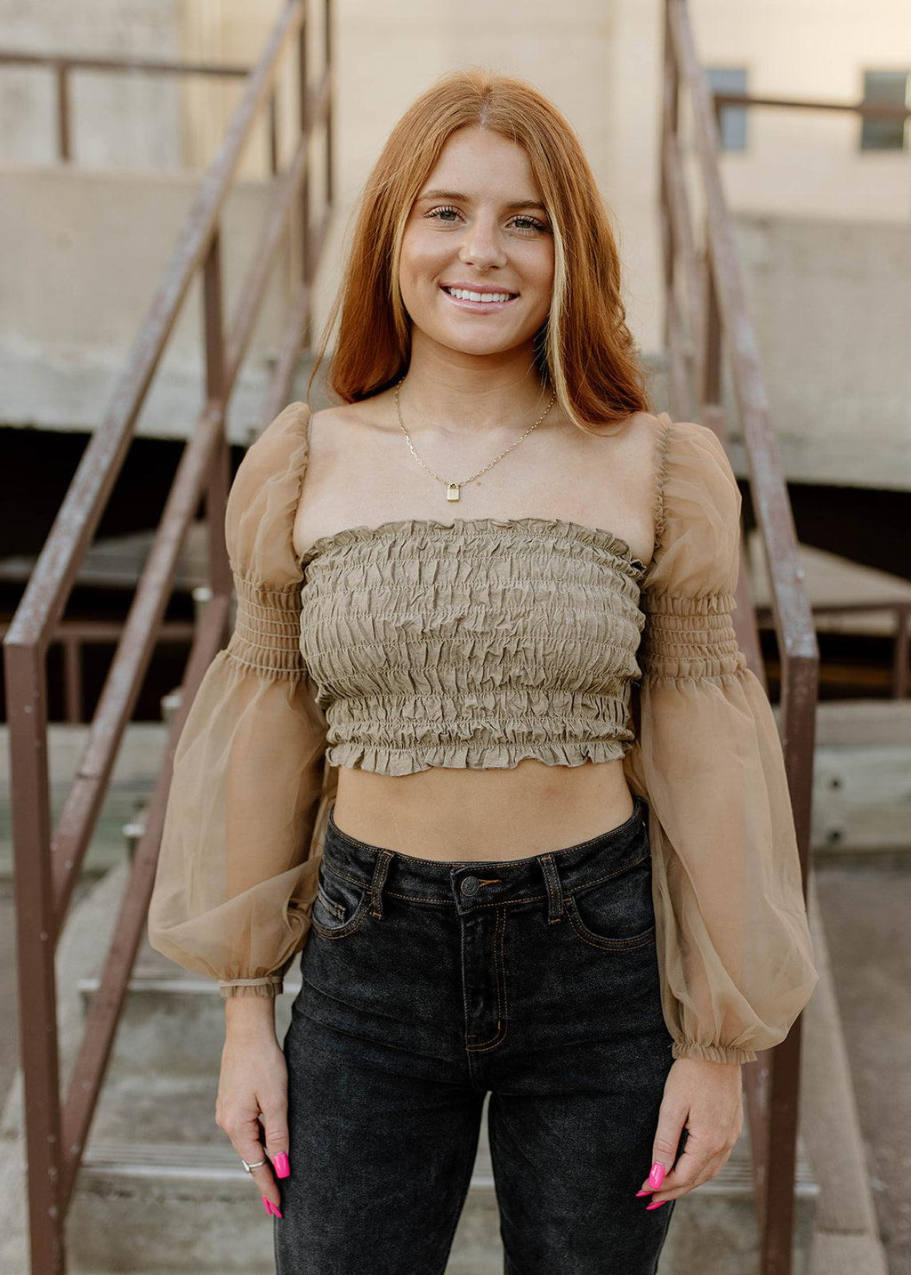 puff sleeve top
