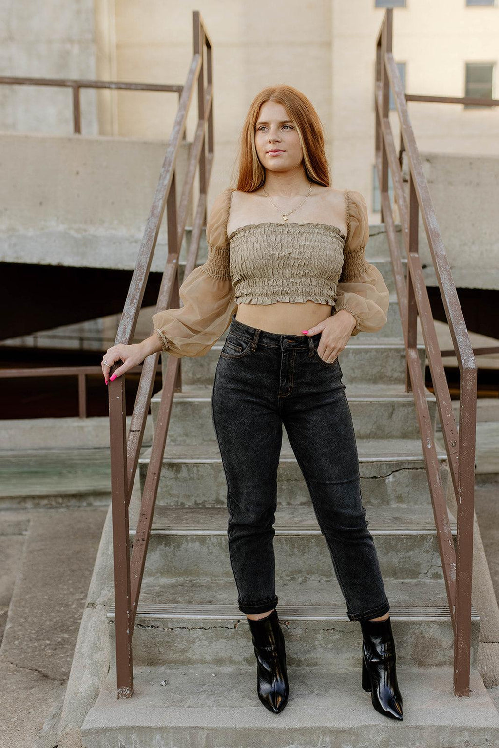 puff sleeve top