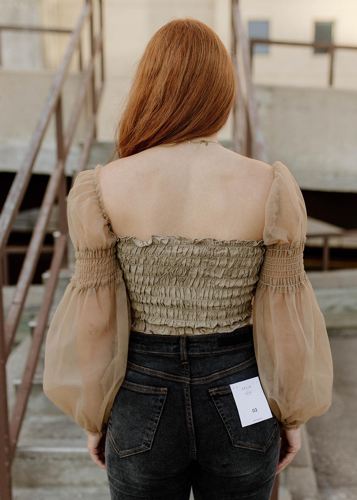 puff sleeve top