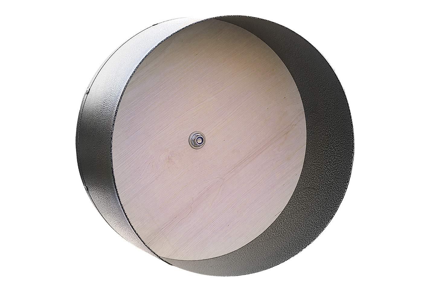 Felix &amp; Fido Spin Safe 15" Chinchilla and Other Small Animal Wheel Heavy Duty- Super Quiet Ball Bearing System- No Plastic &amp; No Exposed Edges-Smooth Spinning- Secure Mounting