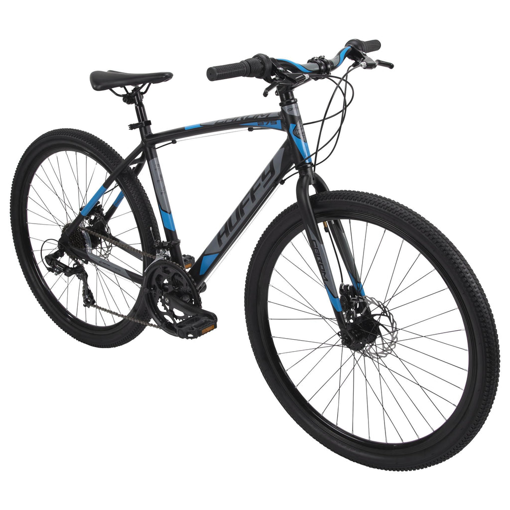 Huffy 27.5” Carom Mens’ 14-Speed Aluminum Gravel Bike for Adults