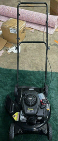 THREE POULAN 20" CUT PUSH LAWN MOWERS WITH 125cc BRIGGS AND STRATTON ENGINES USA