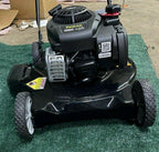 THREE POULAN 20" CUT PUSH LAWN MOWERS WITH 125cc BRIGGS AND STRATTON ENGINES USA