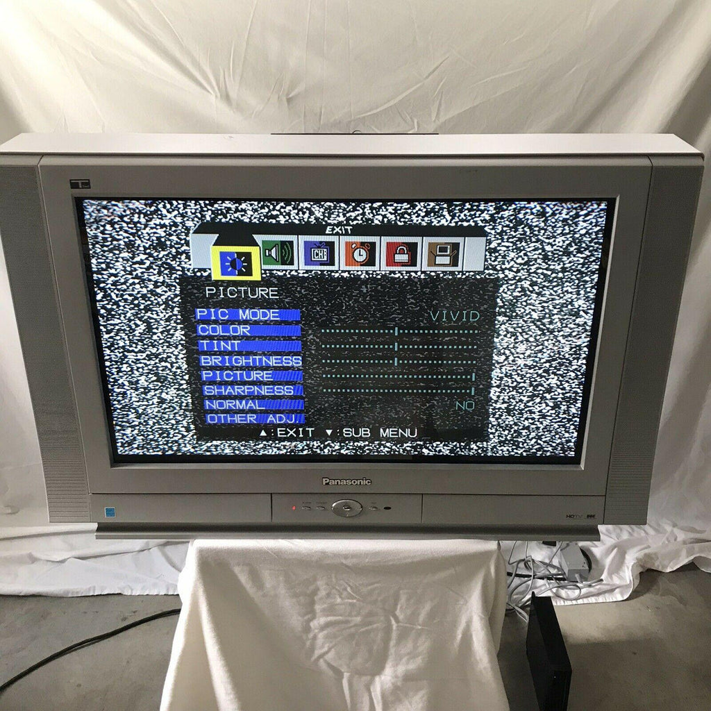 panasonic tau 30” crt  (hd)tv -model ct-30wx54j
