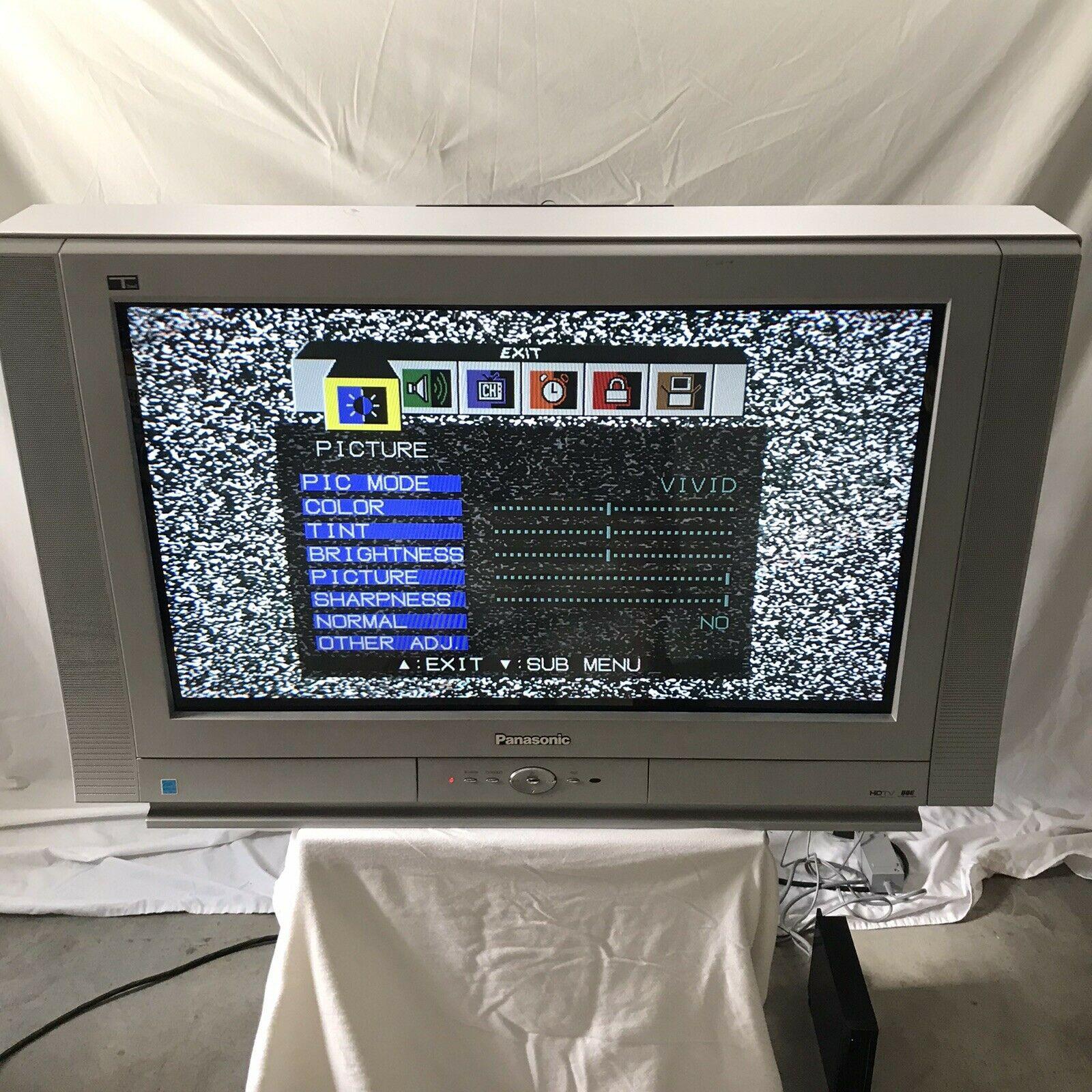 panasonic tau 30” crt  (hd)tv -model ct-30wx54j