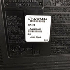 panasonic tau 30” crt  (hd)tv -model ct-30wx54j