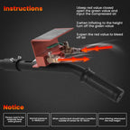 6600lbs/ 3 Ton Triple Bag Air Jack Pneumatic Air Bag Auto Repair Lifting Tool