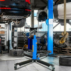 1660lbs Transmission Jack 2 StaHydraulic w/ 360閹 For Car Lift 0.75 Ton us