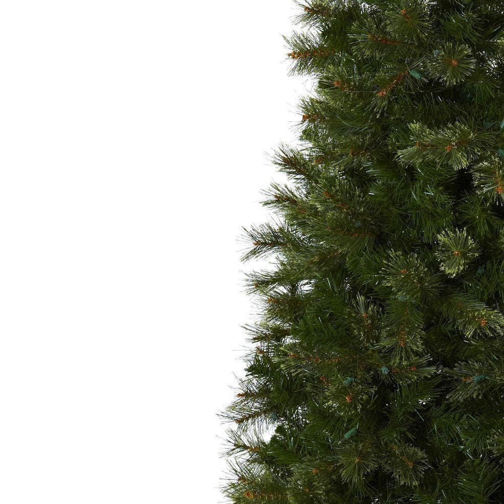 7.5 ft. Cashmere Slim Artificial Christmas Tree with Clear Lights