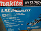 MAKITA 18V LXT BRUSHLESS 18" LAWN MOWER KIT W/4 BATTERIES (NEW) # XML03CM1