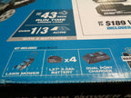 MAKITA 18V LXT BRUSHLESS 18" LAWN MOWER KIT W/4 BATTERIES (NEW) # XML03CM1