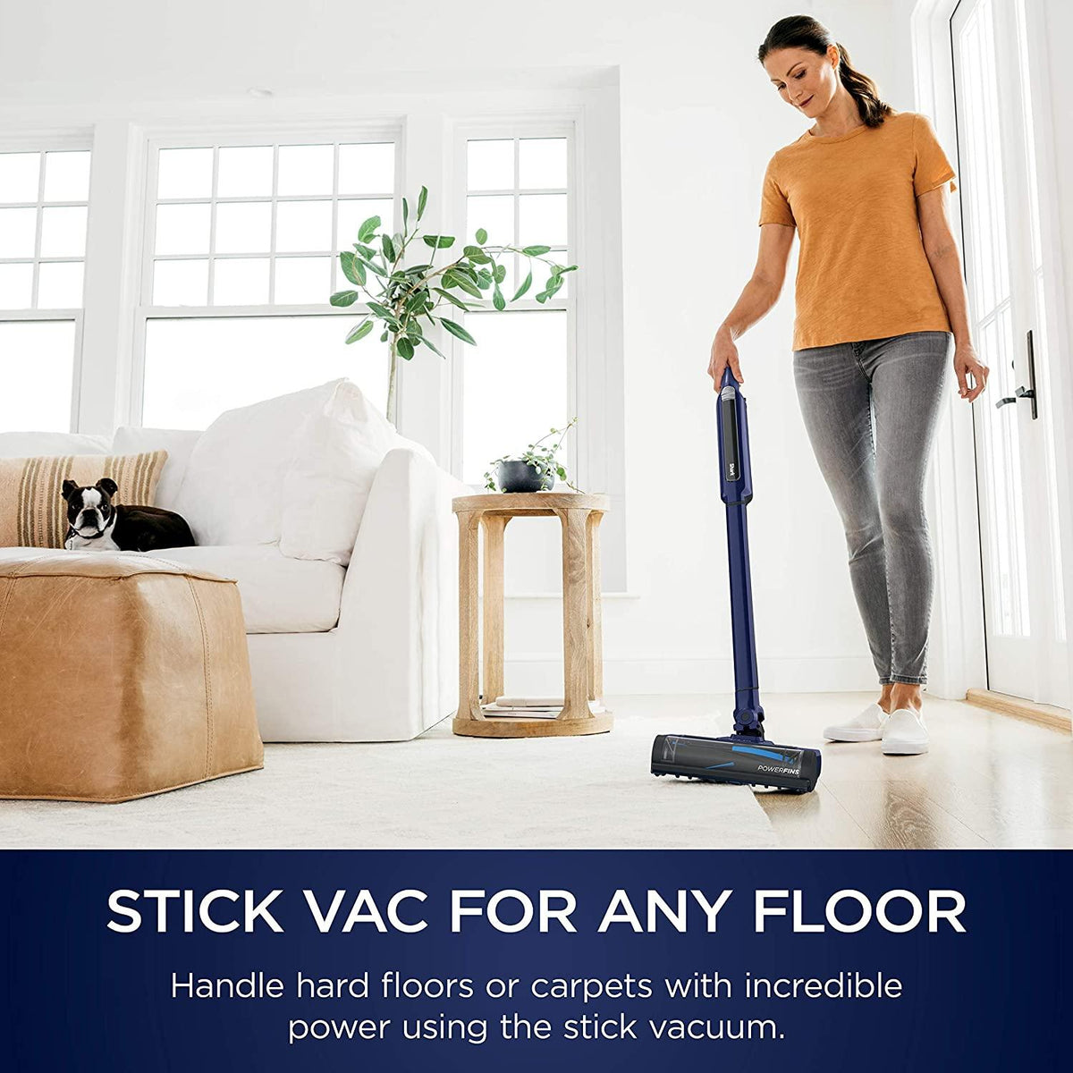 Shark WS633 WANDVAC System Pet Pro Cordless Stick &amp; Handheld Vacuum Combo 3-in-1 Ultra-Lightweight Powerful with Boost Mode, Charging Dock &amp; Motorized Hand Tool, Royal Blue, Navy