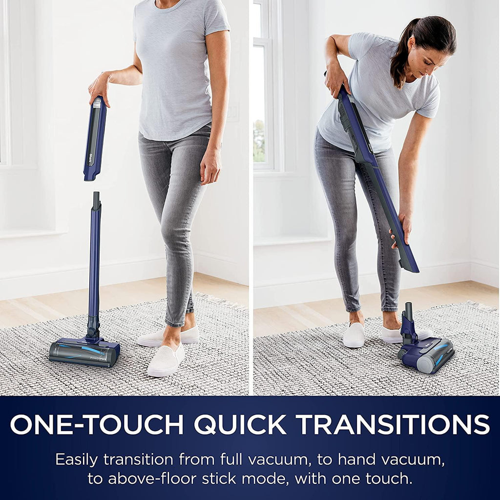 Shark WS633 WANDVAC System Pet Pro Cordless Stick &amp; Handheld Vacuum Combo 3-in-1 Ultra-Lightweight Powerful with Boost Mode, Charging Dock &amp; Motorized Hand Tool, Royal Blue, Navy
