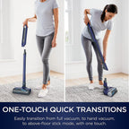 Shark WS633 WANDVAC System Pet Pro Cordless Stick &amp; Handheld Vacuum Combo 3-in-1 Ultra-Lightweight Powerful with Boost Mode, Charging Dock &amp; Motorized Hand Tool, Royal Blue, Navy