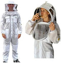 oz armour beekeeping suit ventilated super cool air mesh with fencing &amp; round brim hat (xx-large)