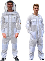 oz armour beekeeping suit ventilated super cool air mesh with fencing &amp; round brim hat (xx-large)