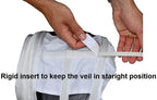 oz armour beekeeping suit ventilated super cool air mesh with fencing &amp; round brim hat (xx-large)