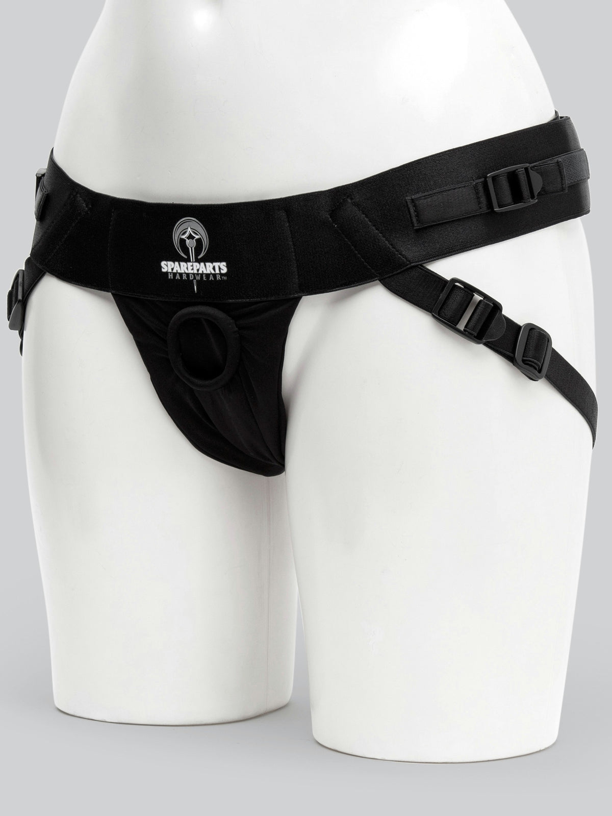 Spareparts Hardwear Unisex Joque Strap-On Harness, Black | Black