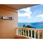 EnerG+ HEA-21545 Wall or Ceiling Mount Gold Tube Infrared Electric Heater, 1500W