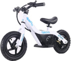SYX MOTO Spark 24V 100W Kids Mini Electric  Bike Freestyle Ride-on Bike (White)