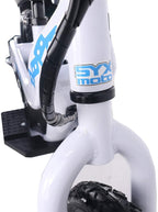 SYX MOTO Spark 24V 100W Kids Mini Electric  Bike Freestyle Ride-on Bike (White)
