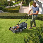 WG779 40V Power Share 4.0AH 14" Lawn Mower w/ Mulching & Intellicut (2x20v)