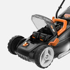 WG779 40V Power Share 4.0AH 14" Lawn Mower w/ Mulching & Intellicut (2x20v)