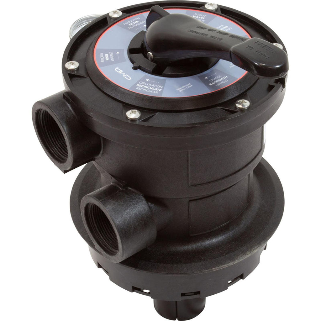 Custom Molded Products Multi-Port 1.5In Fpt Valve Black T/M Sand