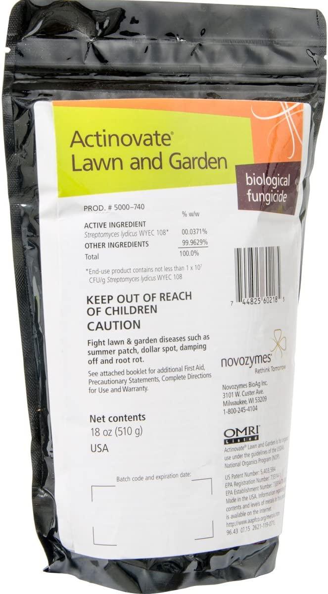 actinovate ni40740 lawn &amp; garden fungicide, 18oz