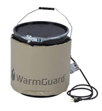 WarmGuard WG05 Insulated Pail Band Heater - Bucket Heater, Fixed Internal Thermostat Max Temp 145 F