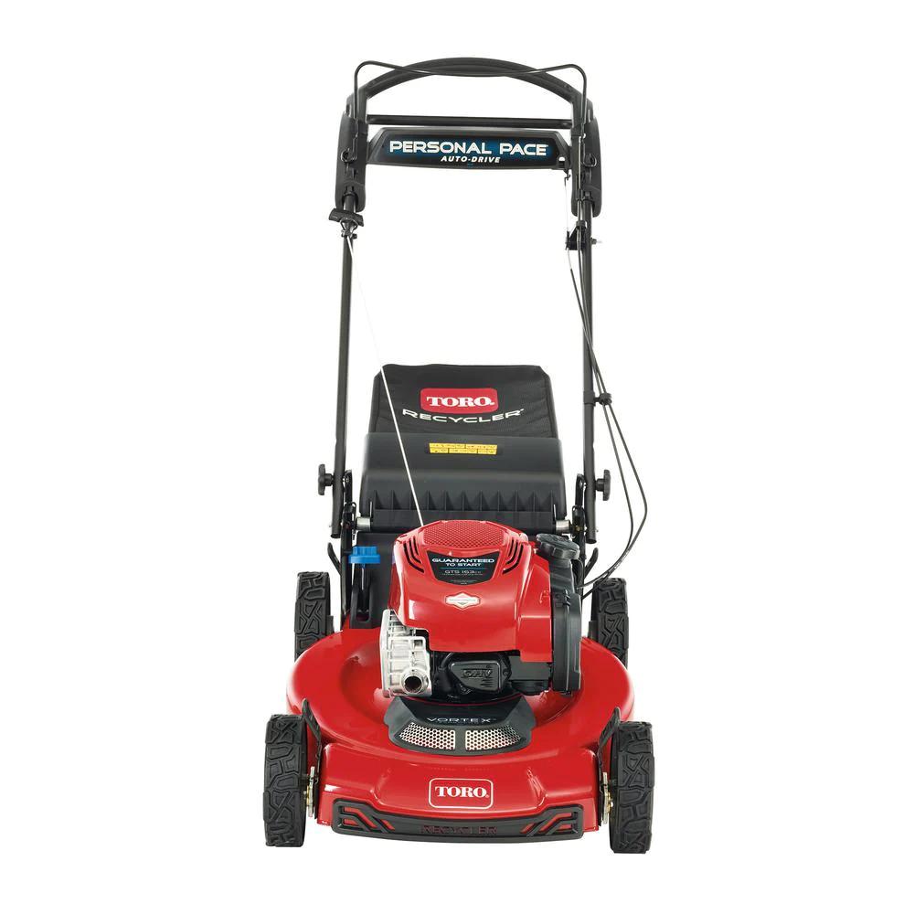 Self-Propelled Lawn Mower 22 in. Bagger No-Oil Change Required Engine Oil