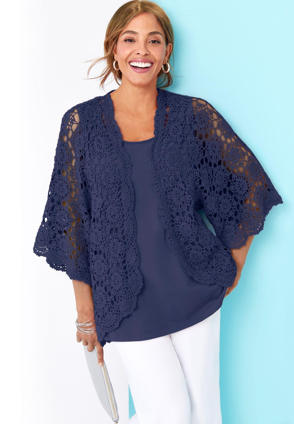 crochet cardigan