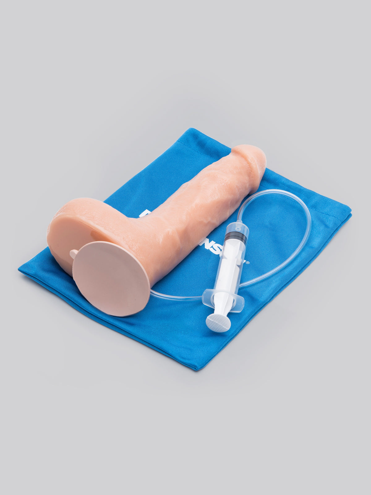 Doc Johnson Bust It Ejaculating Realistic Dildo with Vac-U-Lock 7 Inch, Flesh Pink | Flesh Pink
