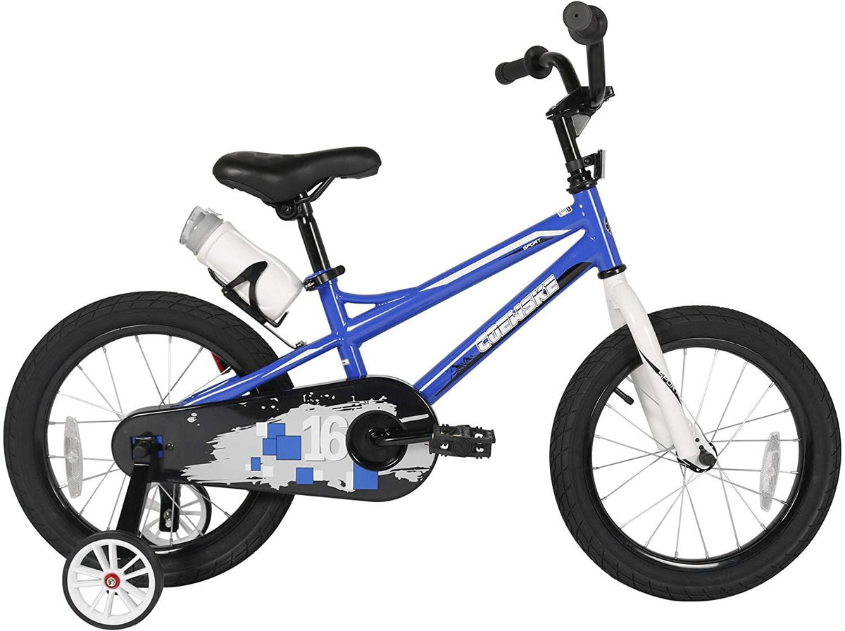 COEWSKE Kids Bike 14-16 Inch Bicycle with Training Wheels for Ages 3 to 7 Years Old Boys and Girls
