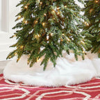 Faux Fur Christmas Tree Skirt