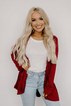 tiered cardigan