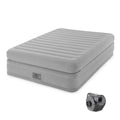 Queen Prime Comfort Elevated Air Mattress with -In Pump and Cordless Pump