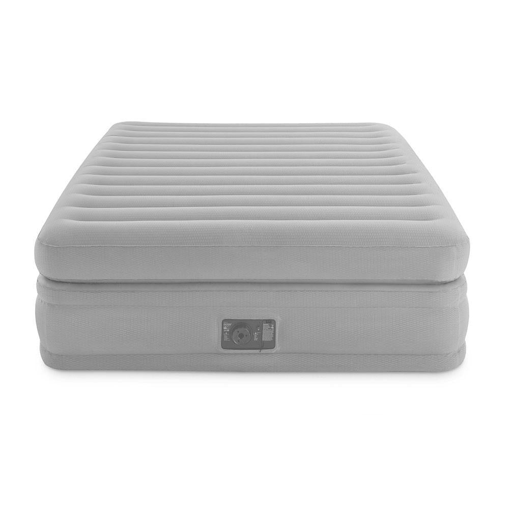 Queen Prime Comfort Elevated Air Mattress with -In Pump and Cordless Pump