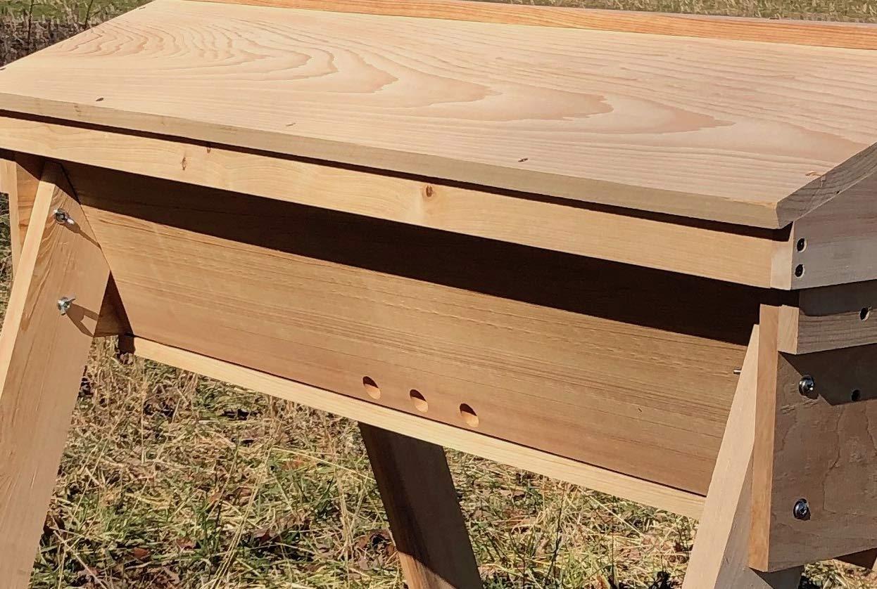 gold star honeybees top bar hive beekeeping kit