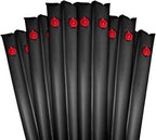 extra heavy duty 20 gauge 8-foot black winter water bag swimming pool cover 12pc