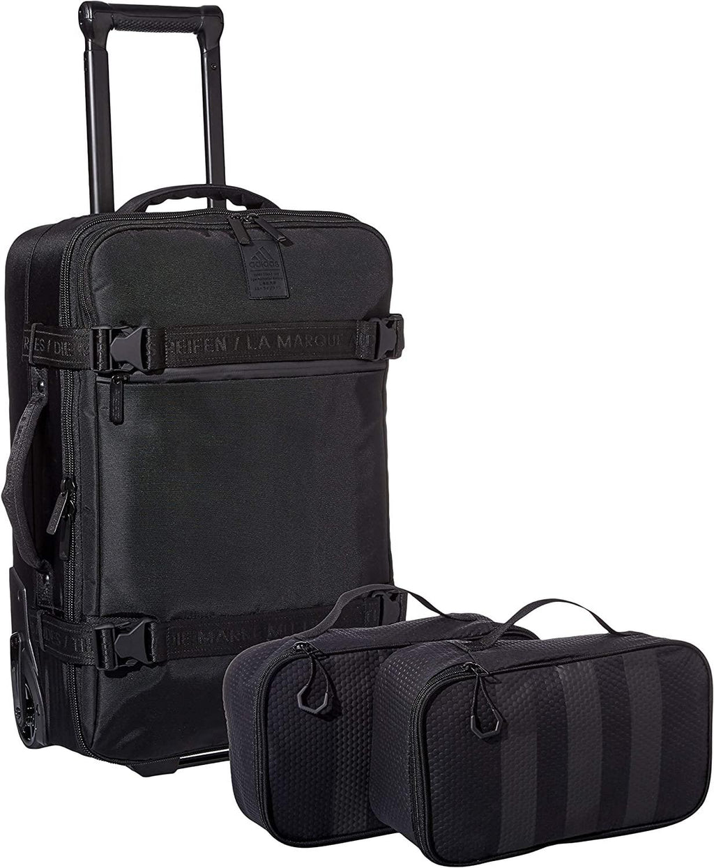 Stadium Wheel Bag, Black, One Size