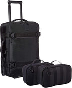 Stadium Wheel Bag, Black, One Size