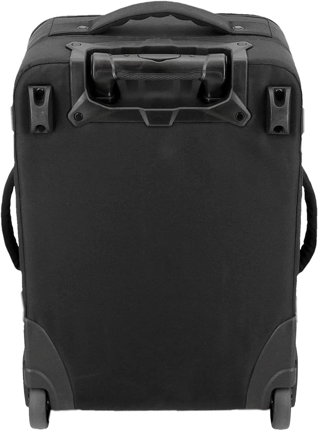 Stadium Wheel Bag, Black, One Size